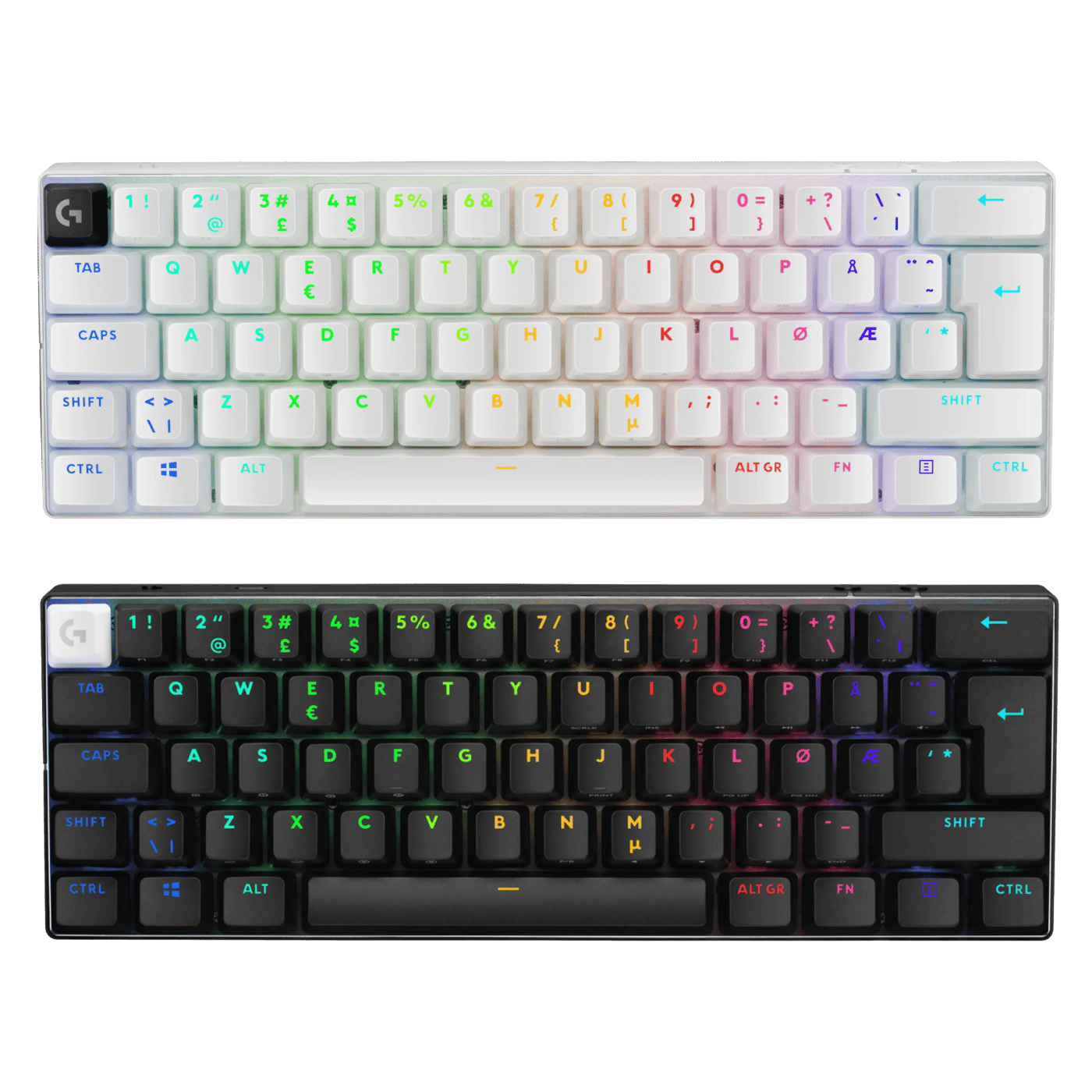 Logitech G PRO X 60 Lightspeed Trådløst gamingtastatur Tactile Black