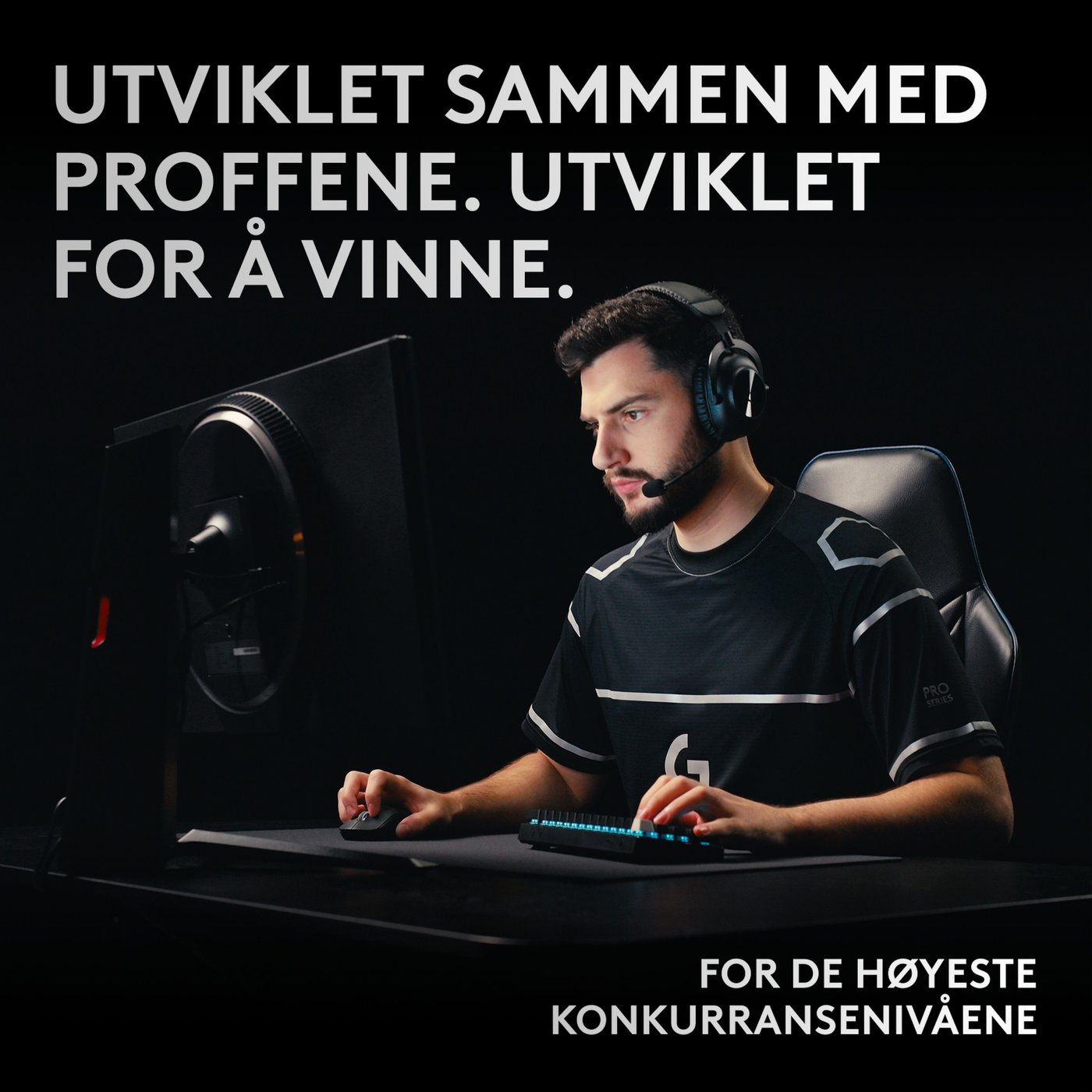 Logitech G PRO X 60 Lightspeed Trådløst gamingtastatur Tactile White