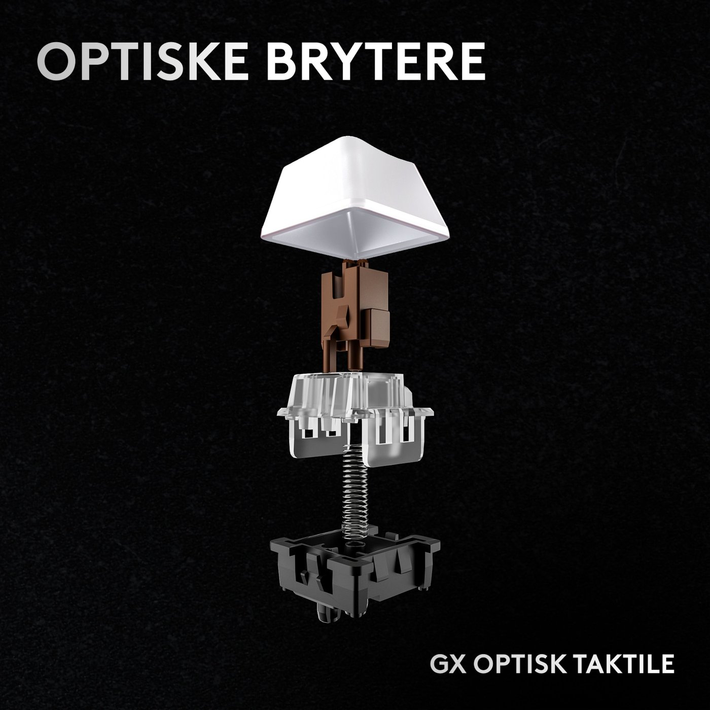 Logitech G PRO X 60 Lightspeed Trådløst gamingtastatur Tactile White