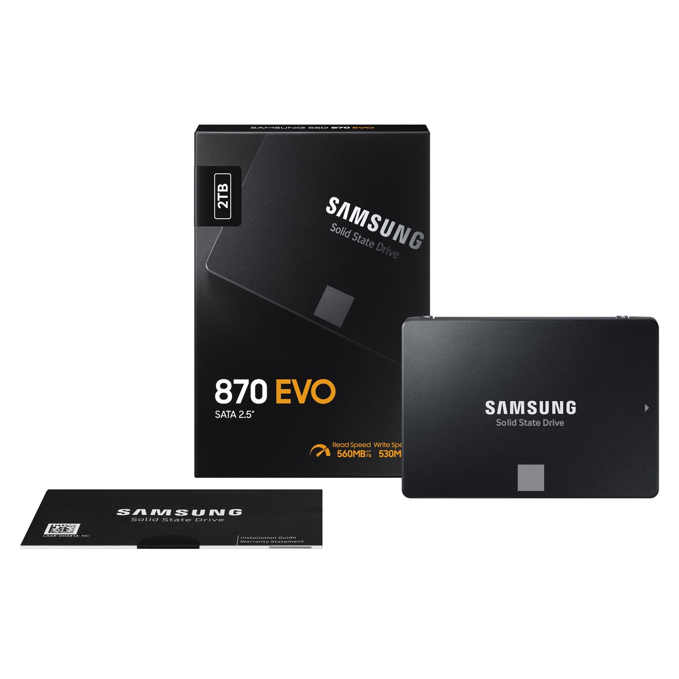Samsung 870 EVO SSD-disk 2 TB