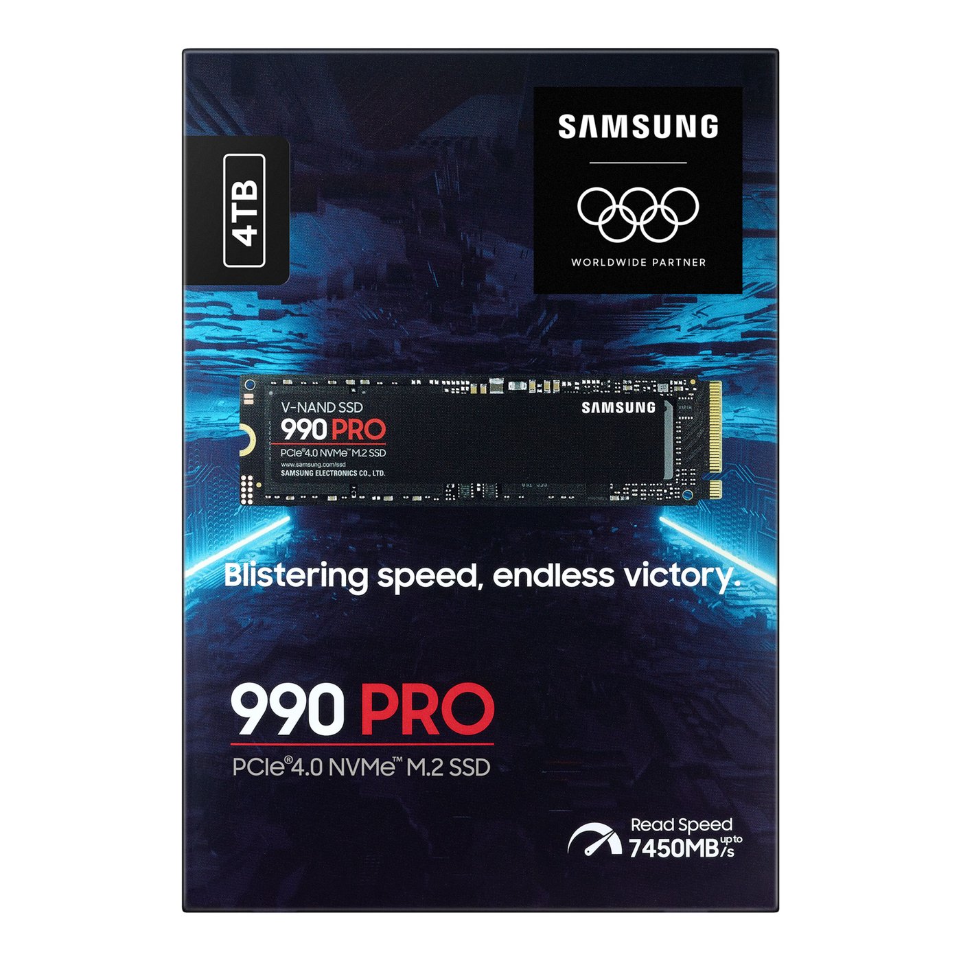 Samsung 990 PRO PCle 4.0 NVMe M.2 SSD 4 TB