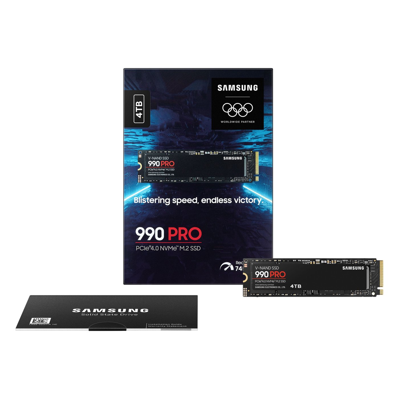 Samsung 990 PRO PCle 4.0 NVMe M.2 SSD 4 TB