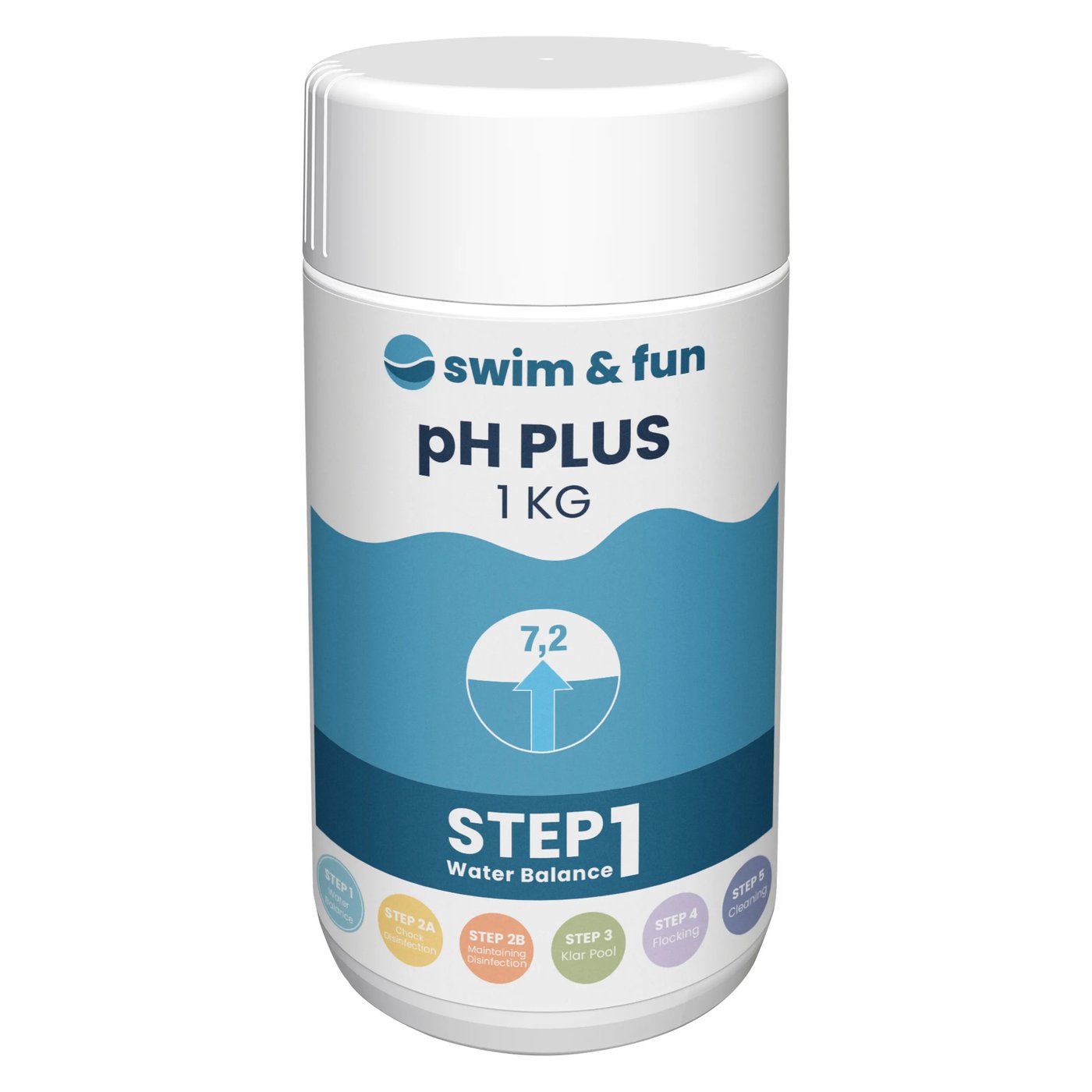 Swim & Fun PH-Plus Granulat for PH-verdi 1 kg