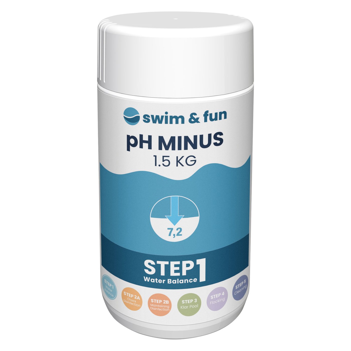 Swim & Fun PH-Minus Granulat för PH-värde 1,5 kg