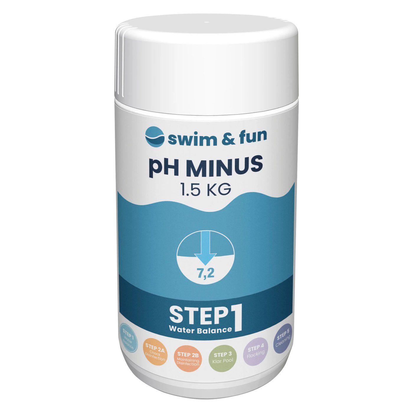 Swim & Fun PH-Minus Granulat för PH-värde 1,5 kg