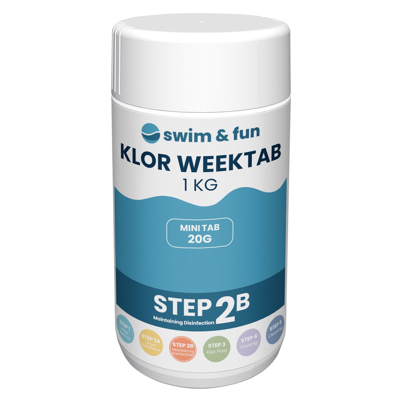 Swim & Fun Veckoklor 1 kg