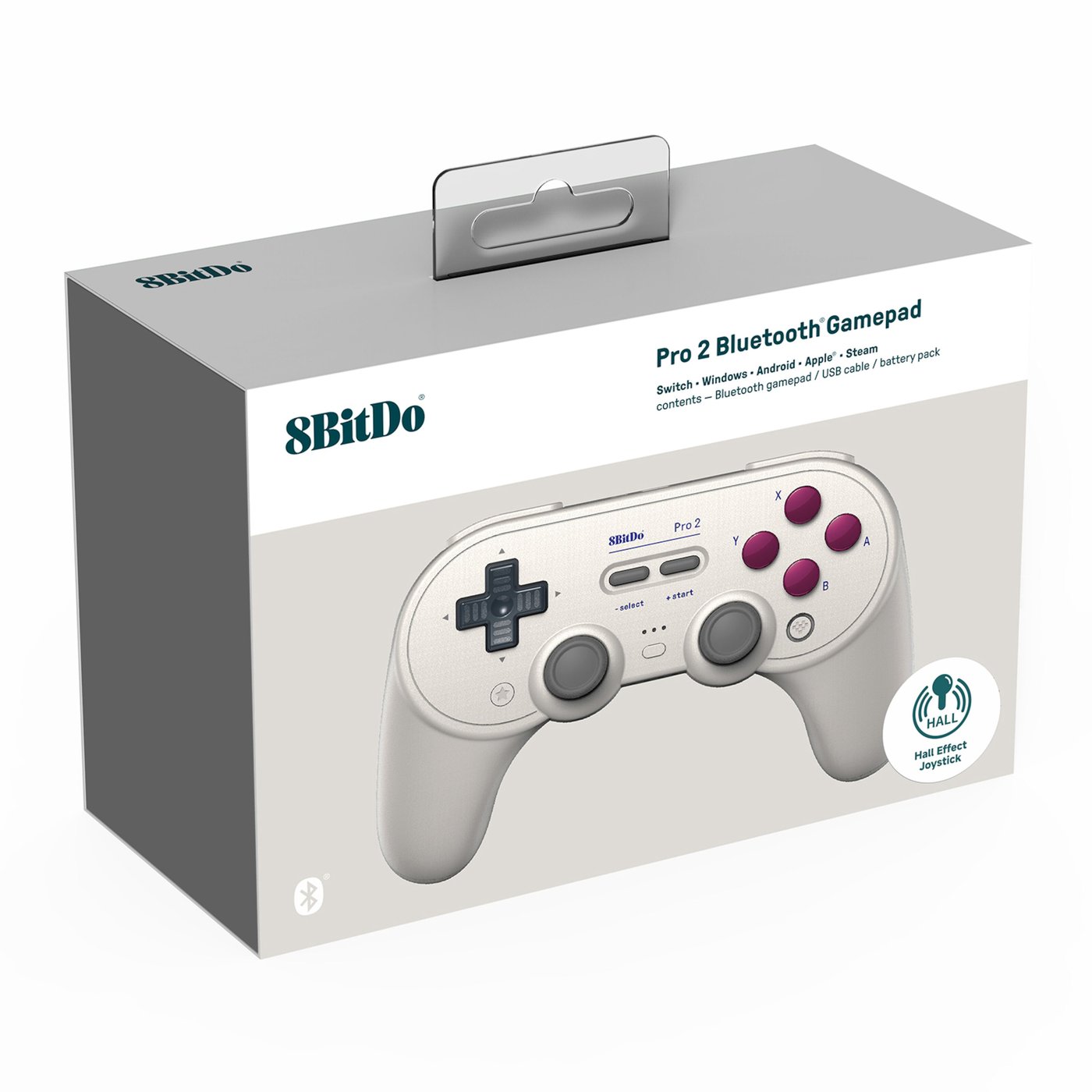 8Bitdo Pro 2 Bluetooth Hall Edition Handkontroll Classic