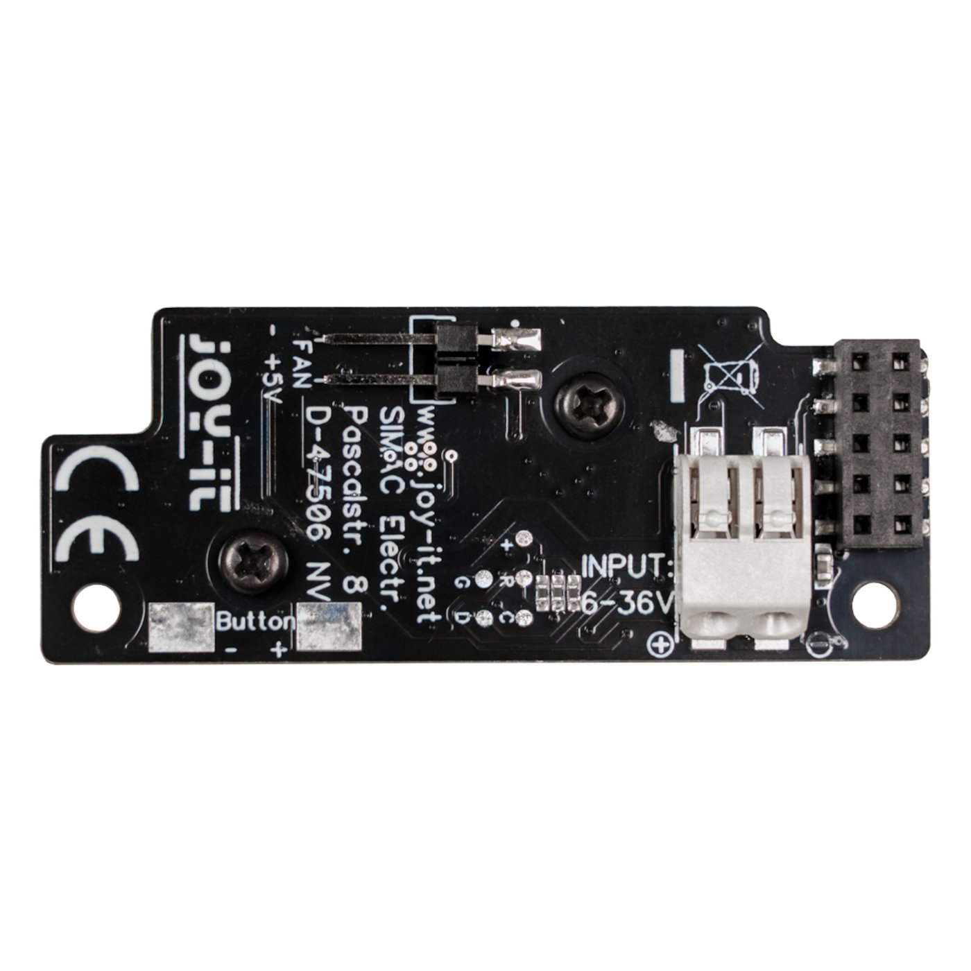 Joy-it Strømstyringskort for Raspberry Pi 3, 4 og 5