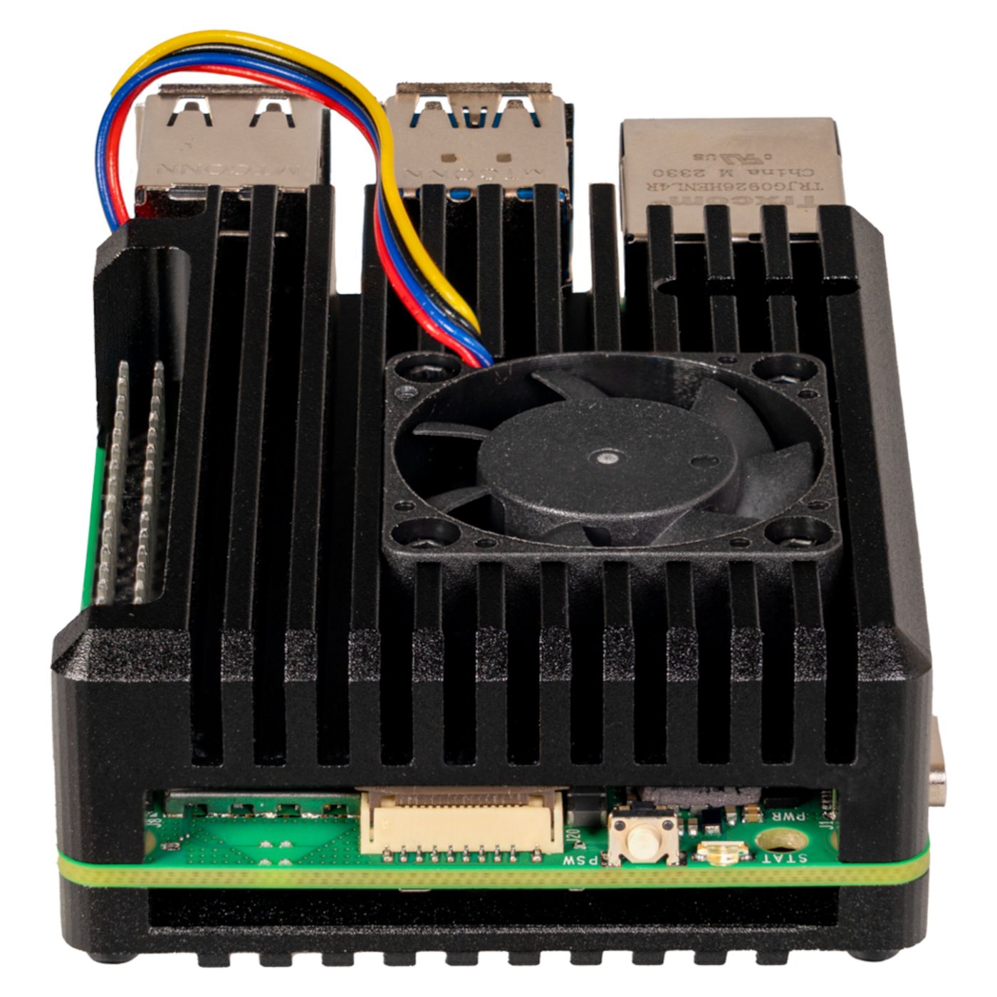 Joy-it Robust aluminiumskabinett for Raspberry Pi 5