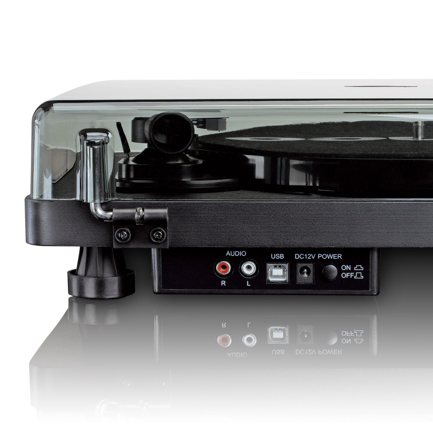 Lenco L-30BK skivspelare med USB-port