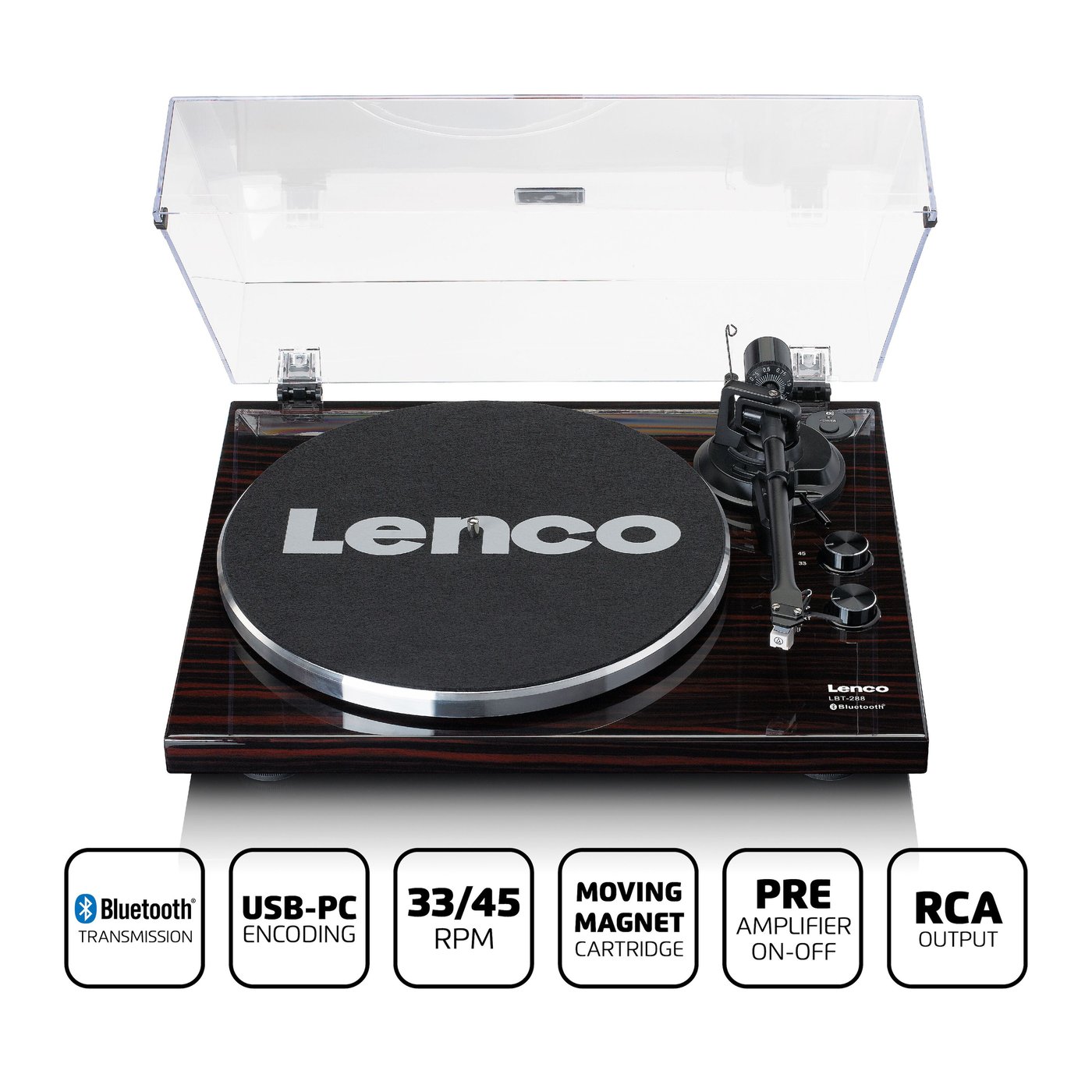 Lenco LBT-288W med Bluetooth