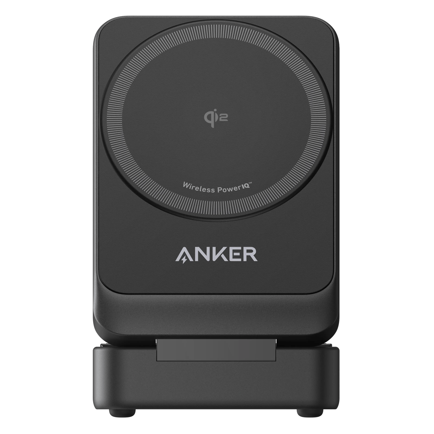 Anker MagGo Trådløs og sammenleggbar 3-i-1-ladestasjon Svart