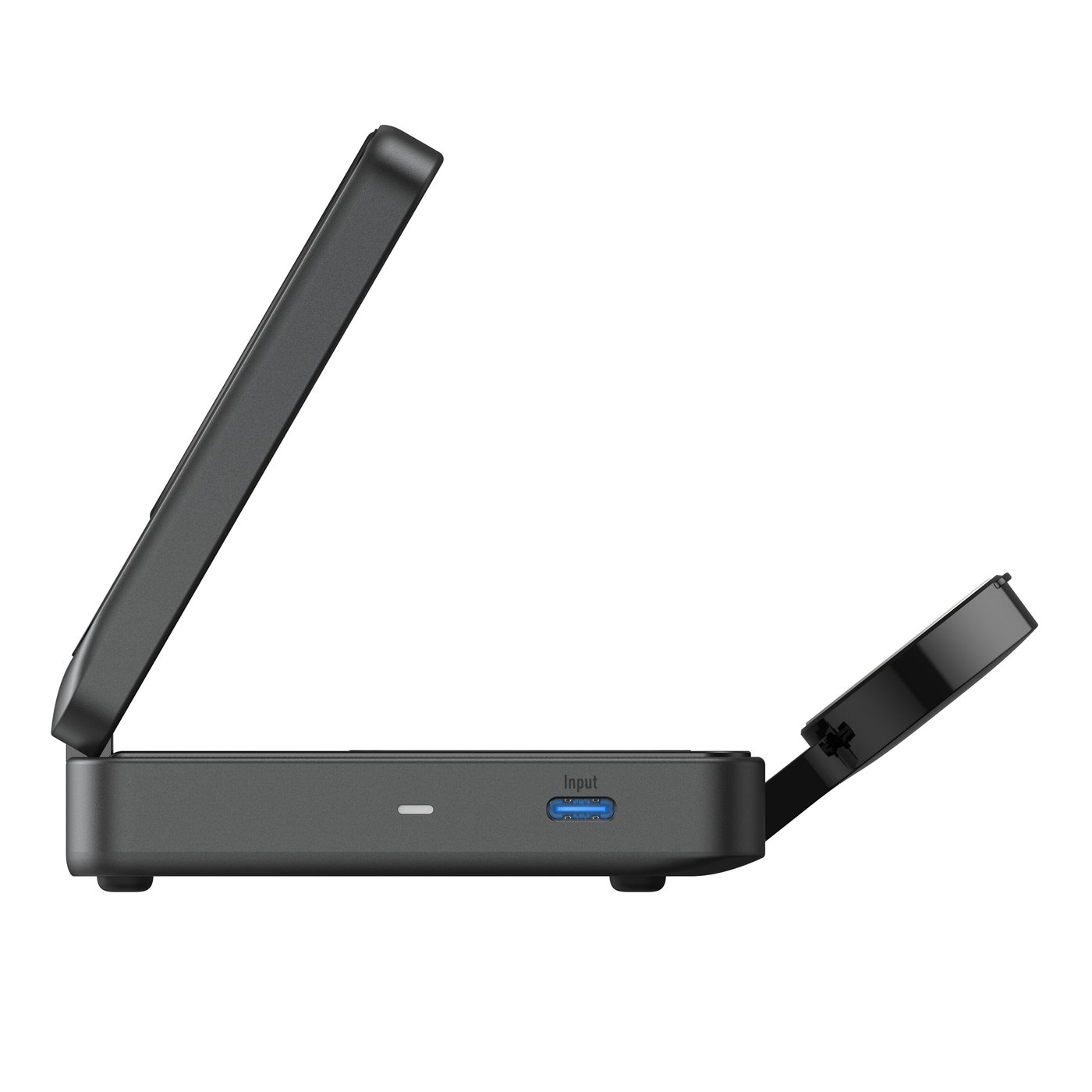 Anker MagGo Trådlös och vikbar 3-i-1-laddstation Svart