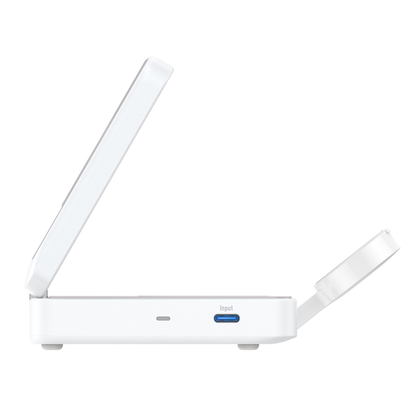 Anker MagGo Trådlös och vikbar 3-i-1-laddstation Vit