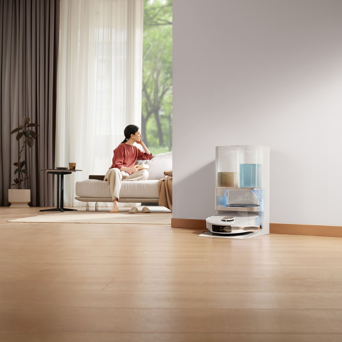 Dreame X40 Ultra Helautomatisk robotstøvsuger