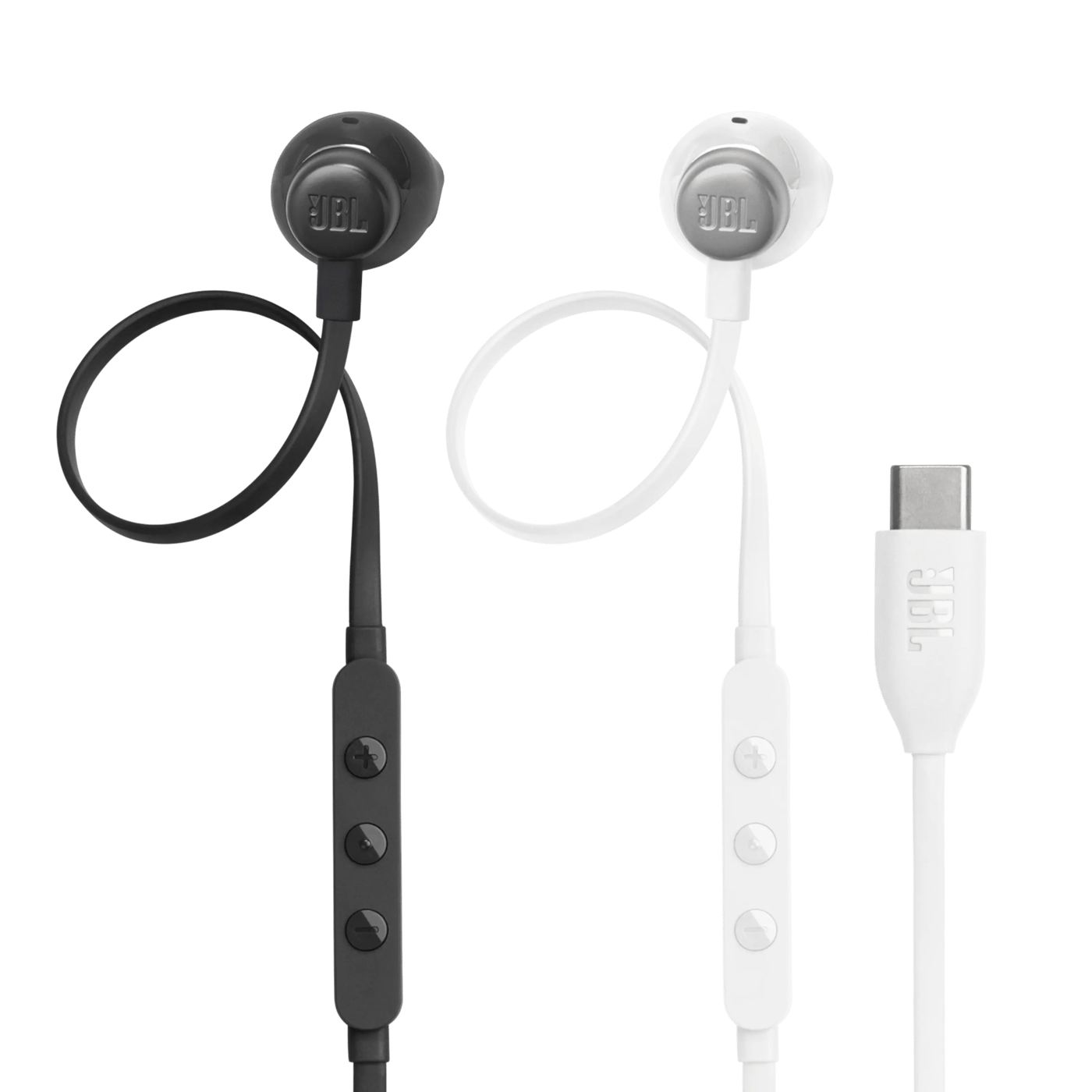JBL Tune 305C USB-C-hodetelefoner med ledning Svart
