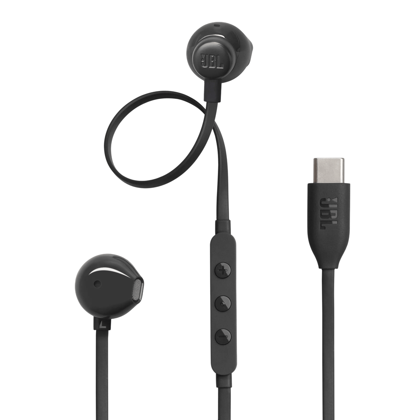 JBL Tune 305C USB-C-hodetelefoner med ledning Svart