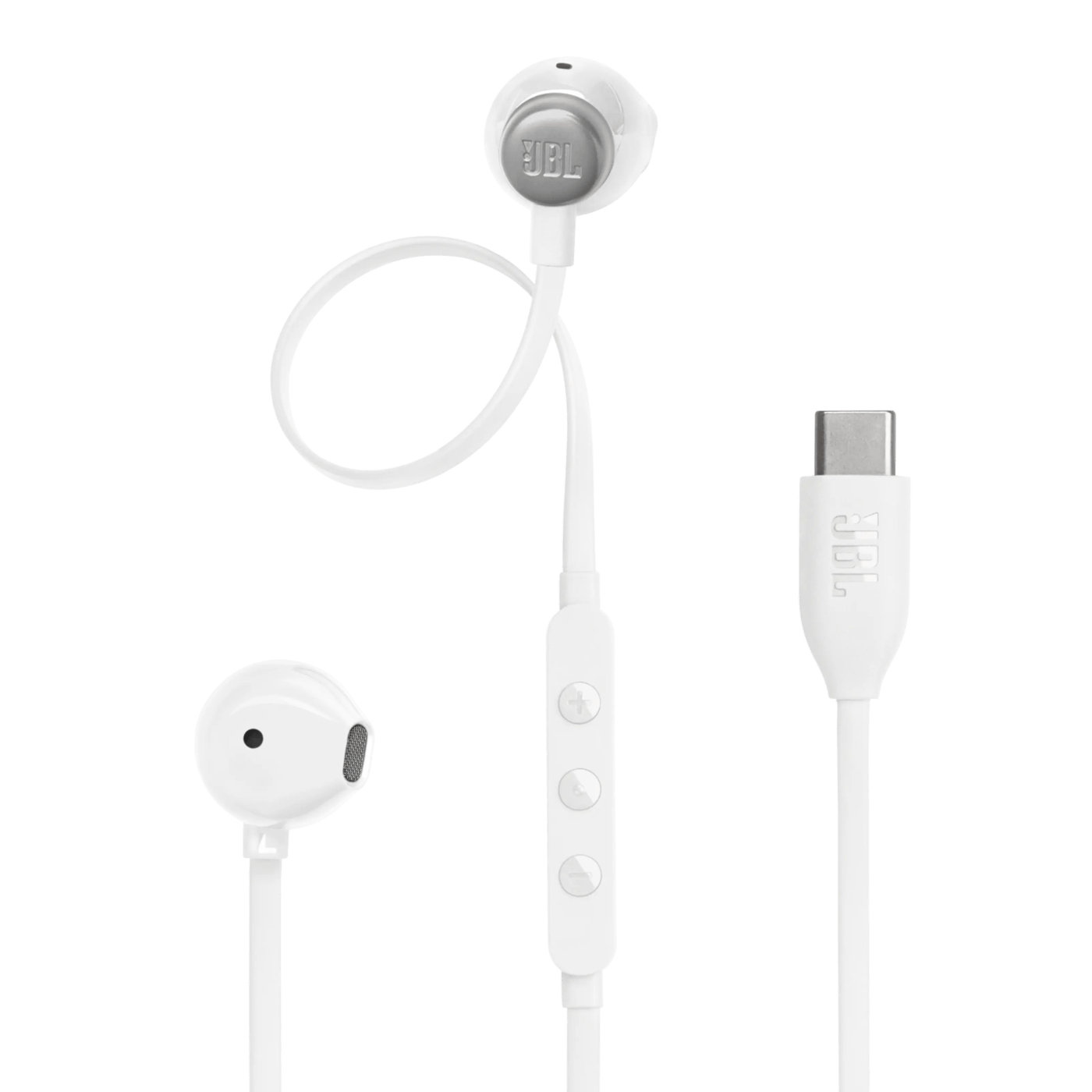 JBL Tune 305C USB-C-hodetelefoner med ledning Hvit