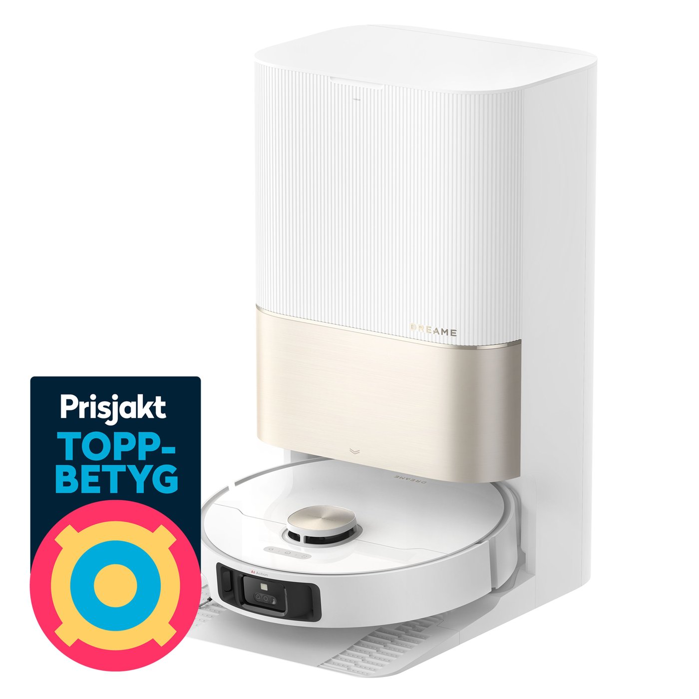 Dreame X40 Ultra Helautomatisk Robotdammsugare