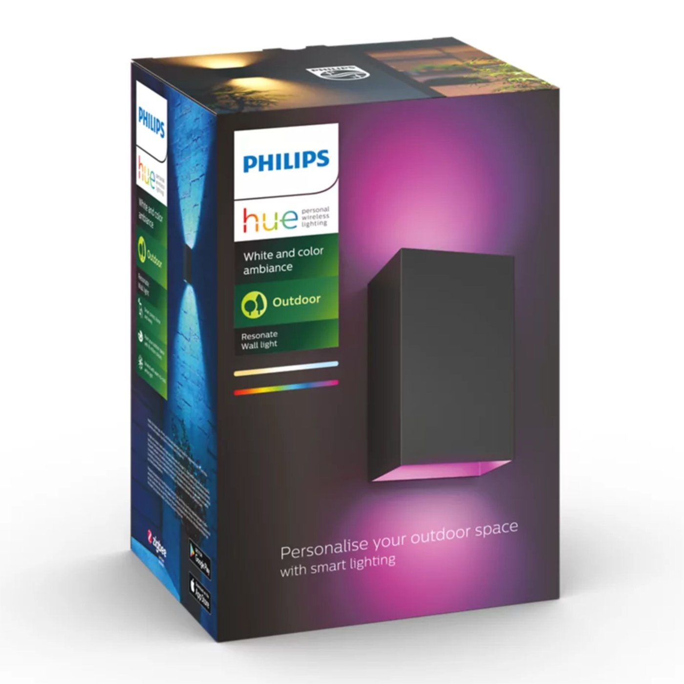 Philips Hue Resonate Fasadelampe utendørs