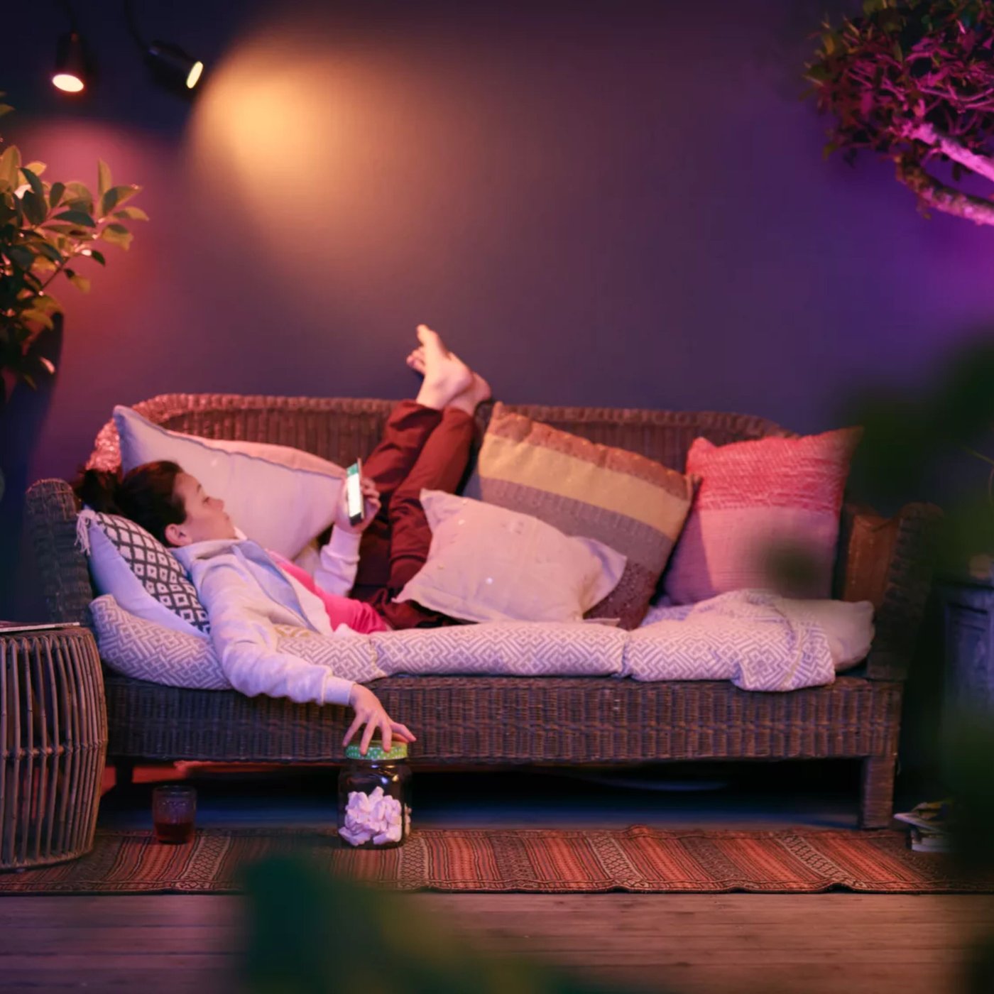 Philips Hue Lily Spotlight for utendørsbruk 3-pk.