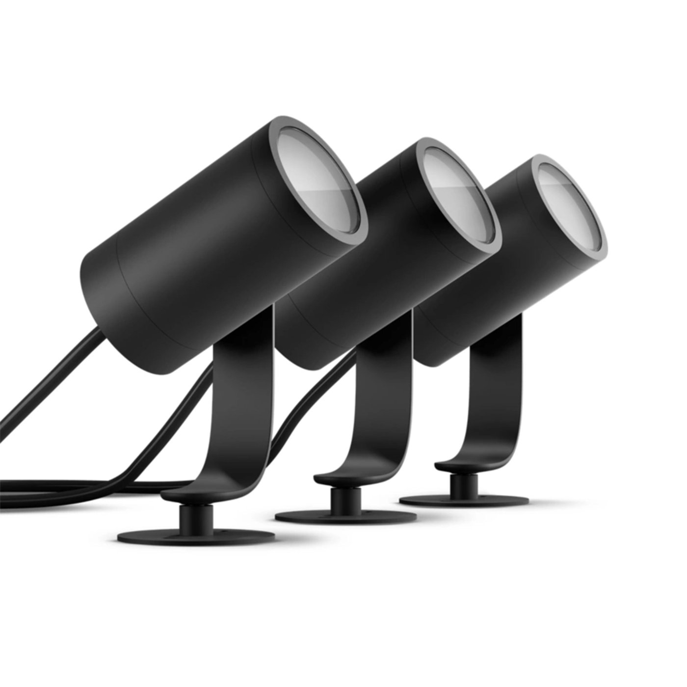 Philips Hue Lily Spotlight for utendørsbruk 3-pk.