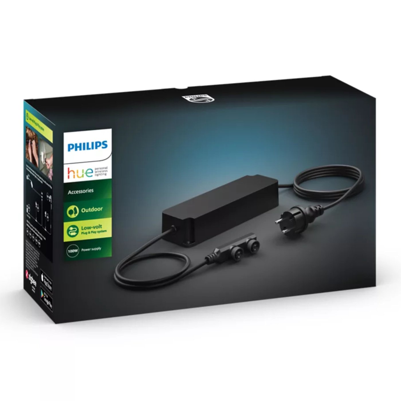 Philips Hue 100 W nätaggregat för utomhusbelysning