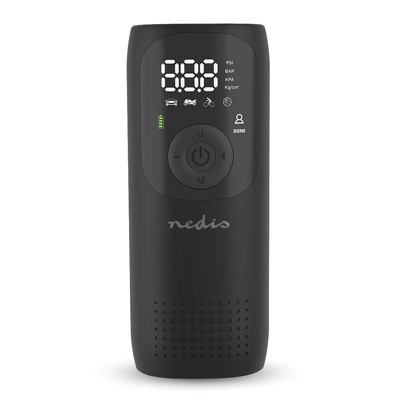 Nedis Oppladbar luftkompressor