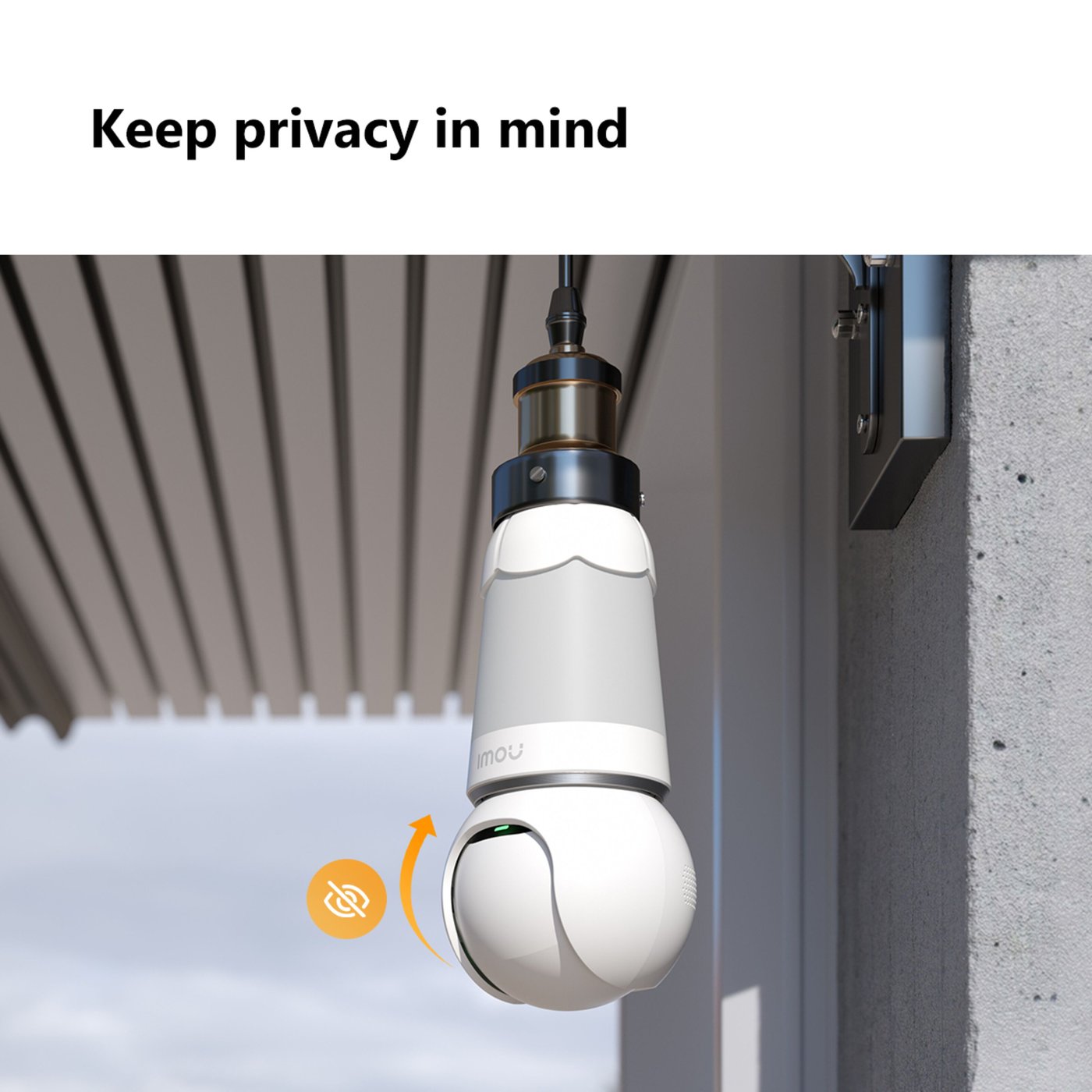 Imou Bulb Cam – LED-lampa med övervakningskamera