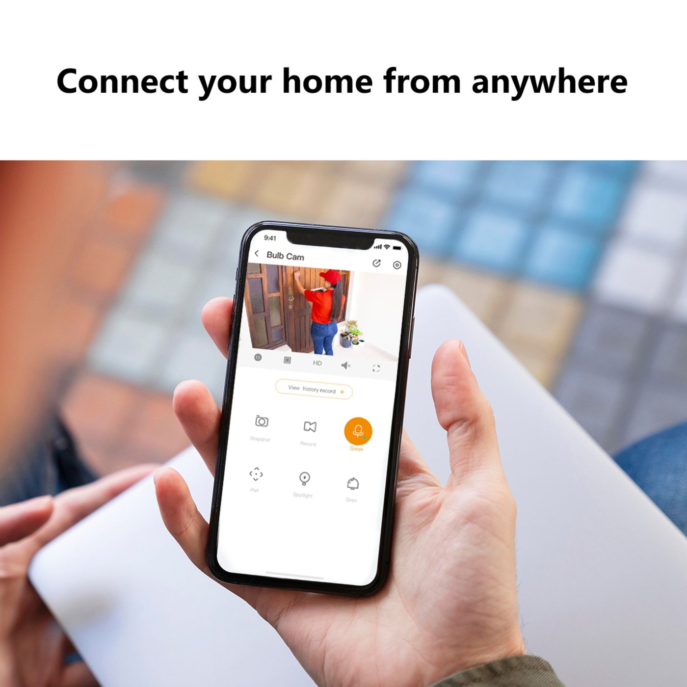 Imou Bulb Cam – LED-lampa med övervakningskamera