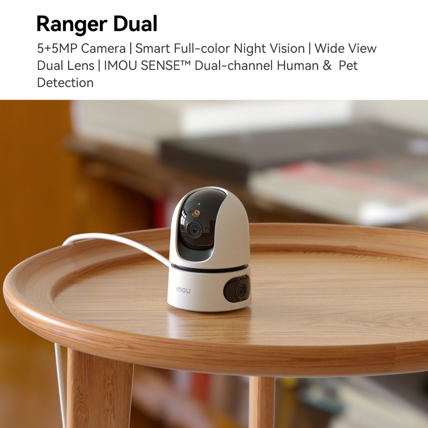 Imou Ranger Dual övervakningskamera 6MP