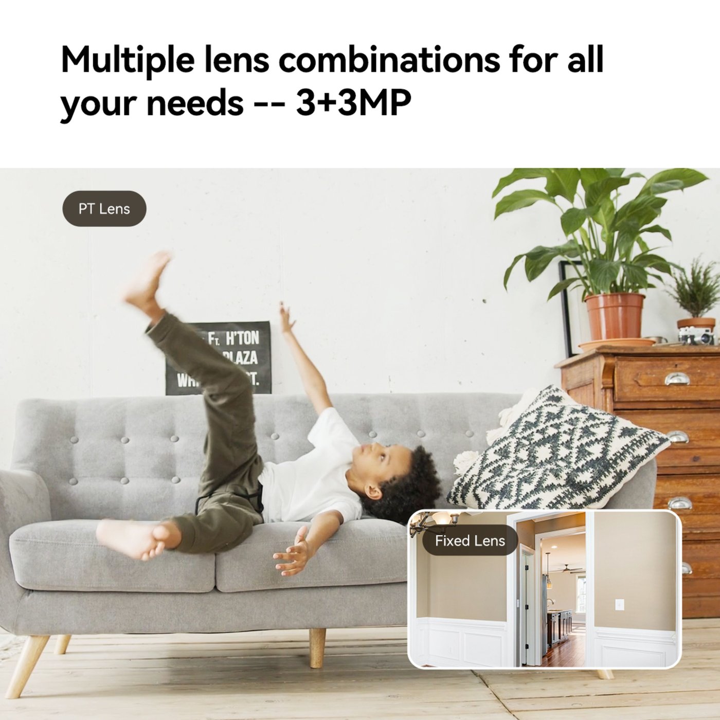 Imou Ranger Dual övervakningskamera 6MP