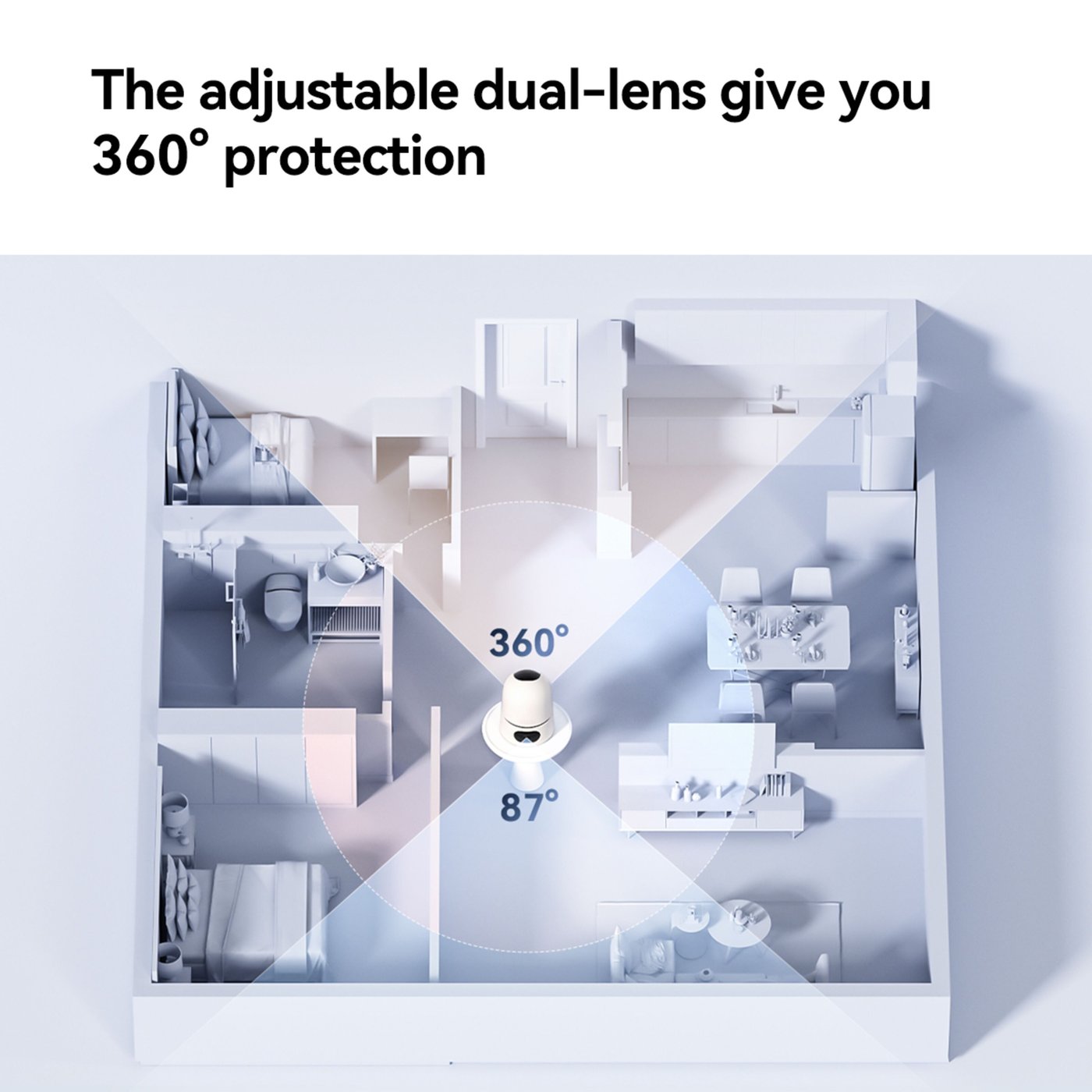 Imou Ranger Dual övervakningskamera 6MP