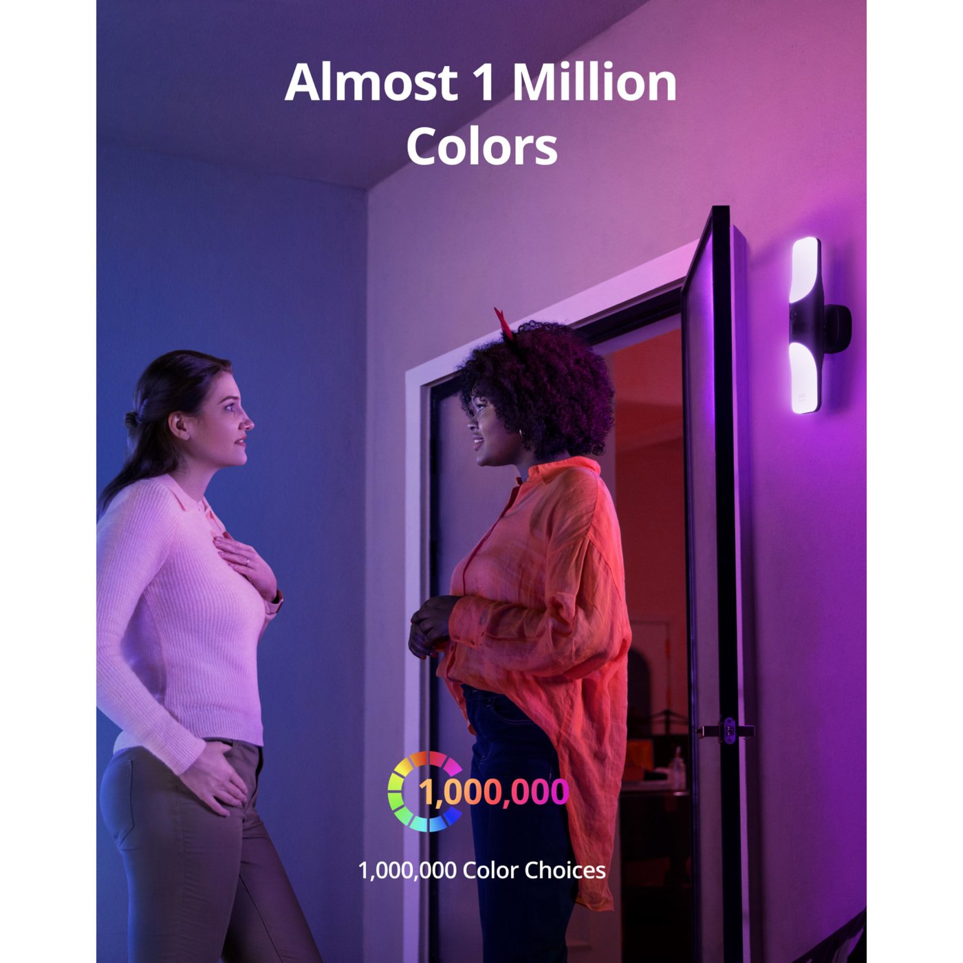 Eufy Vägglampa med kamera S100