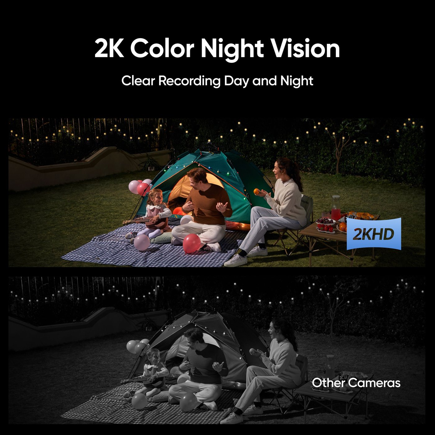 Eufy Solcellsdriven vägglampa med kamera S120