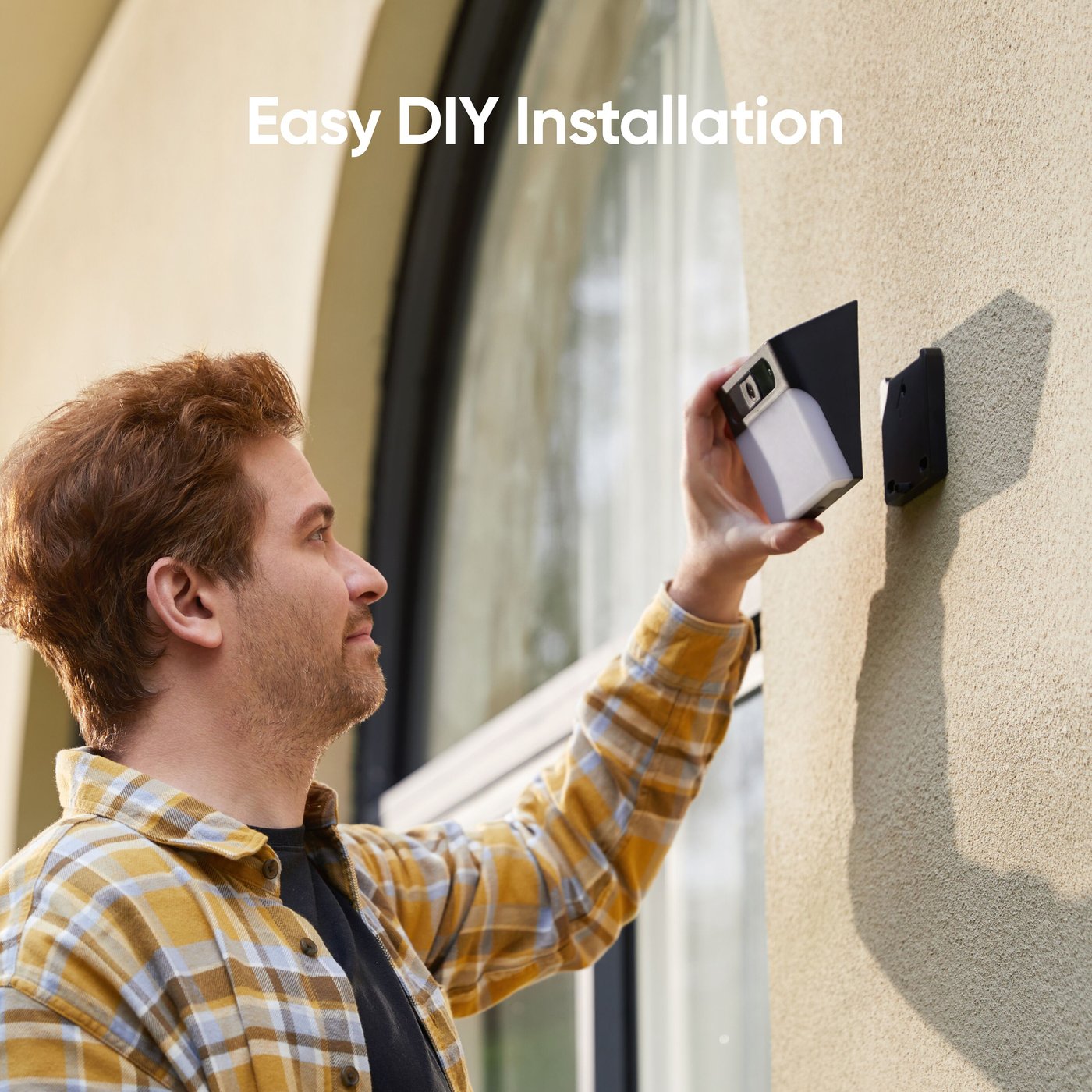 Eufy Solcellsdriven vägglampa med kamera S120