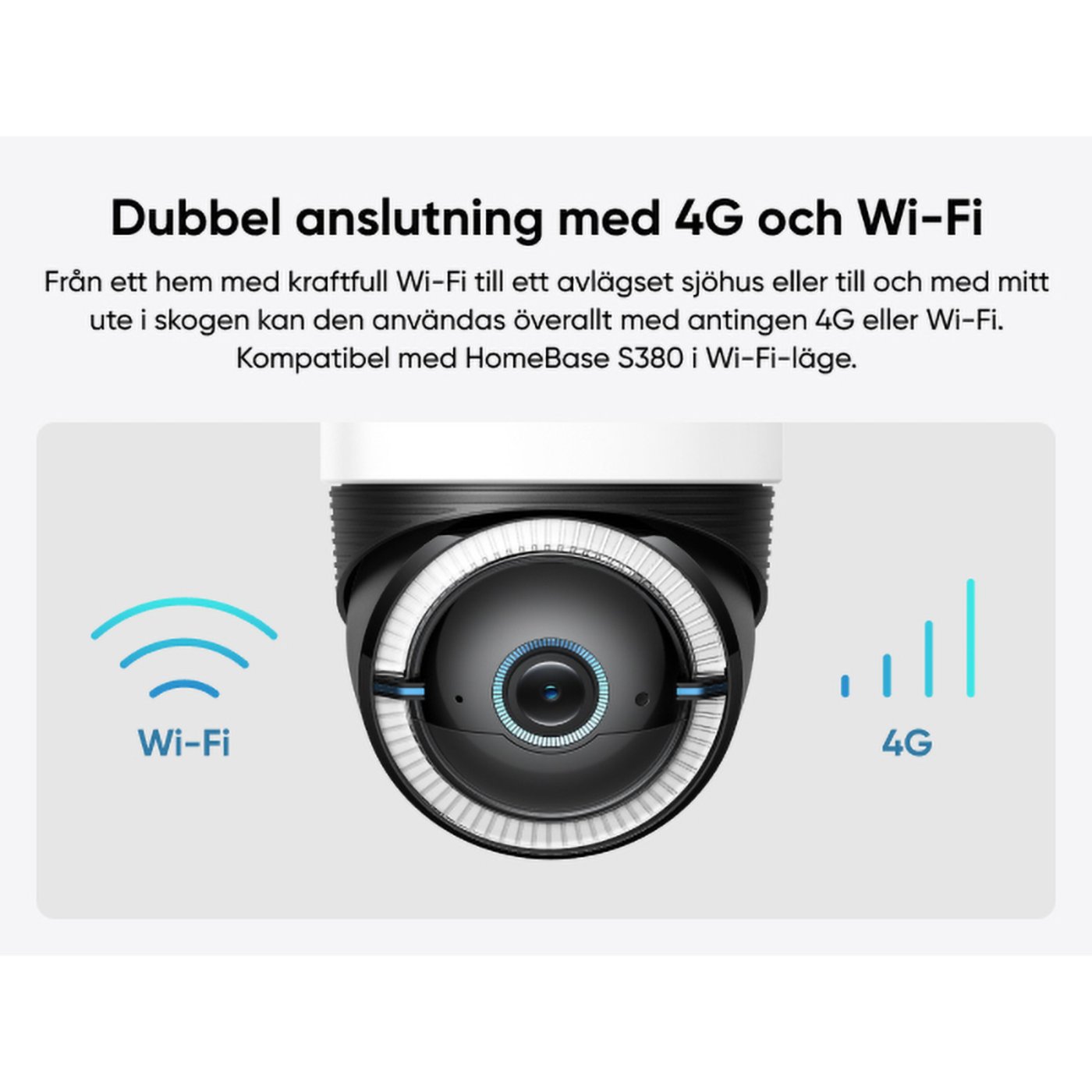 Eufy 4G LTE solcellsdriven övervakningskamera S330