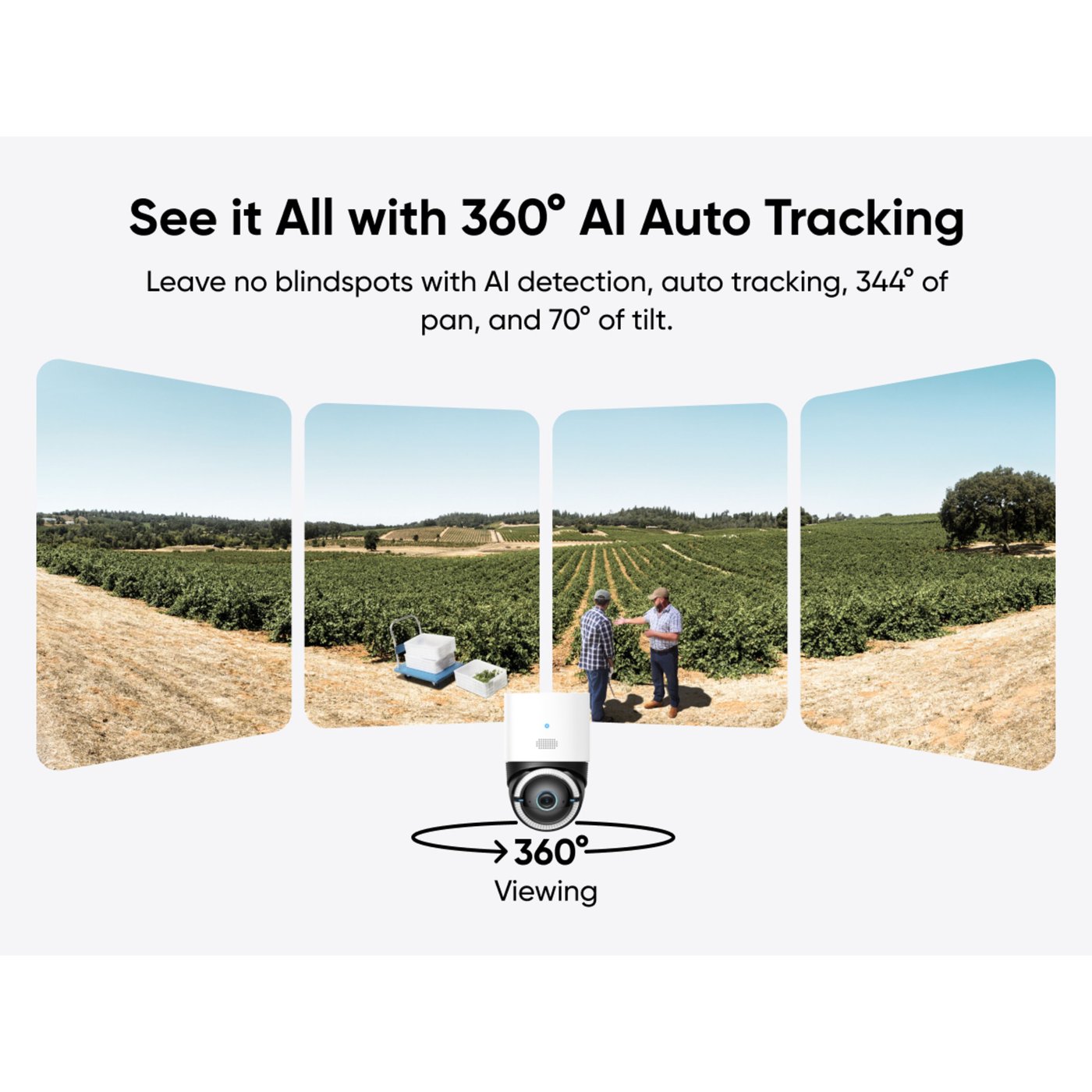 Eufy 4G LTE Solcelledrevet overvåkingskamera S330