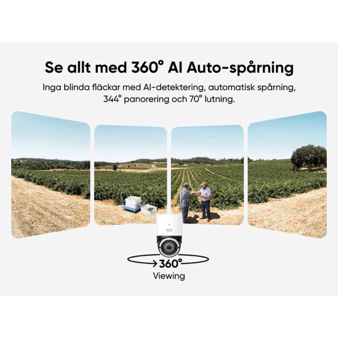 Eufy 4G LTE solcellsdriven övervakningskamera S330