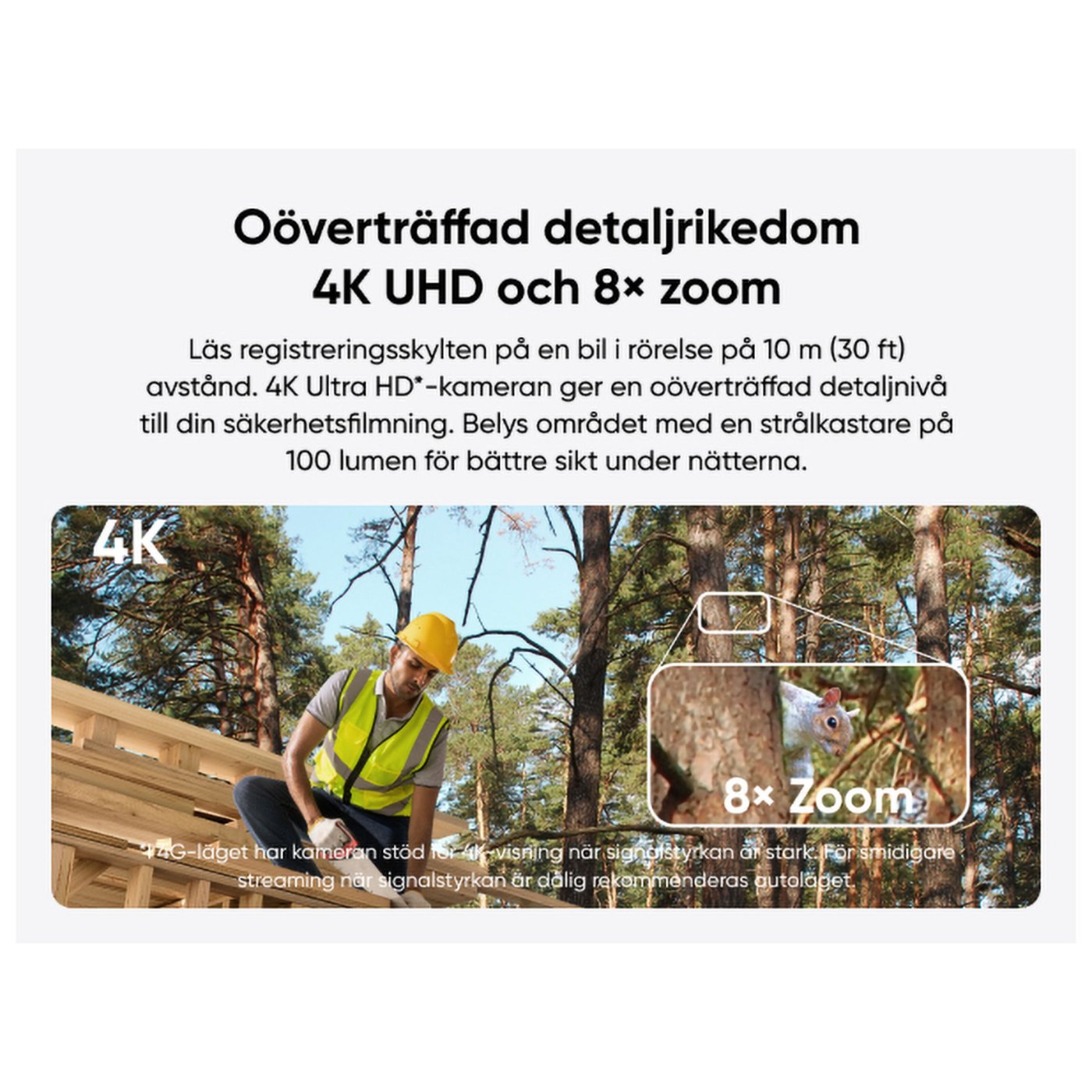 Eufy 4G LTE solcellsdriven övervakningskamera S330