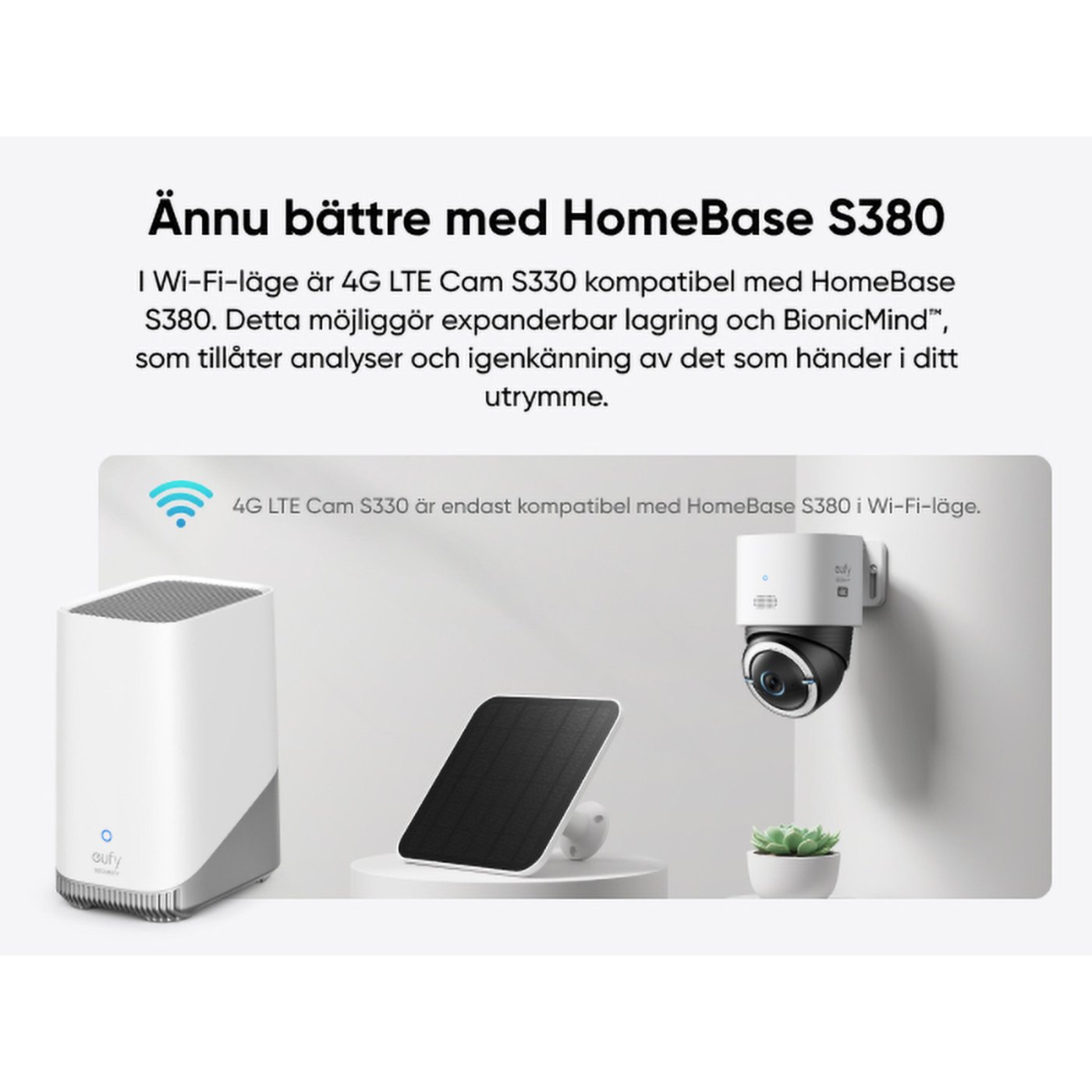 Eufy 4G LTE solcellsdriven övervakningskamera S330