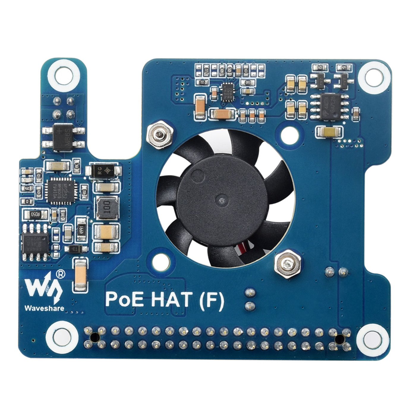 PoE+ Hat for Raspberry Pi 5