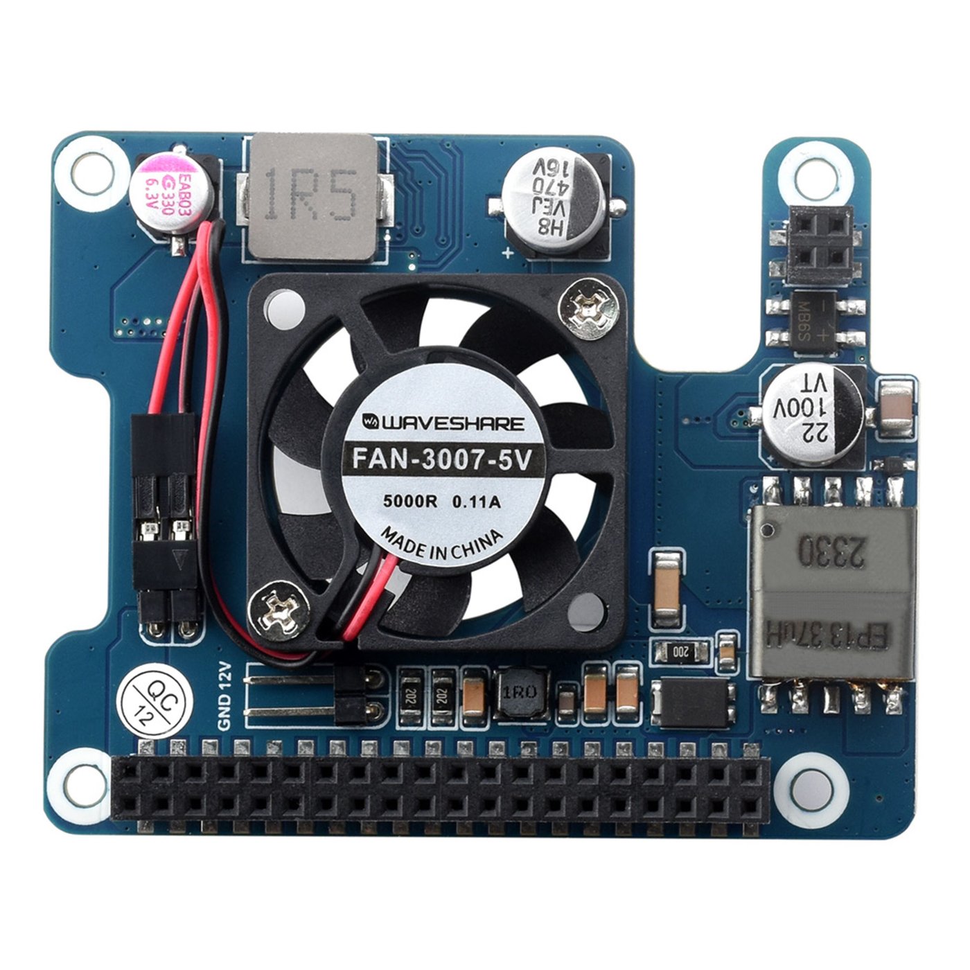 PoE+ Hat for Raspberry Pi 5