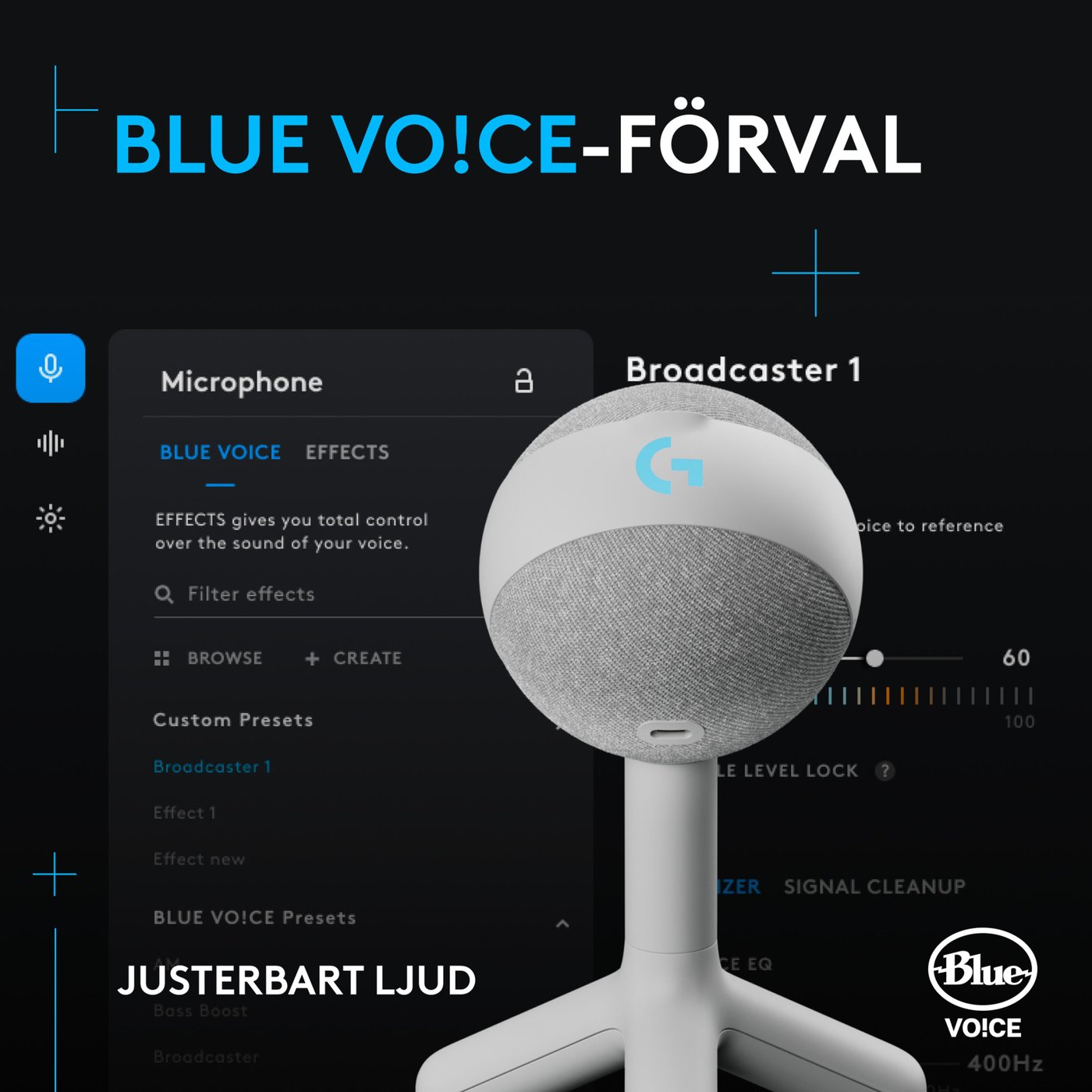 Logitech G Yeti Orb Vit