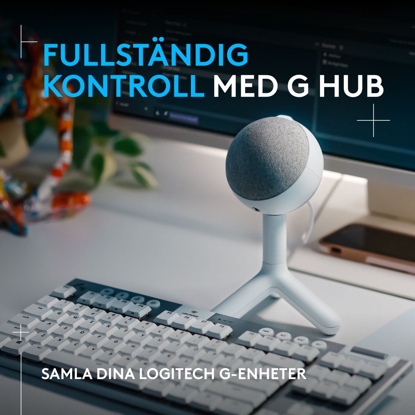 Logitech G Yeti Orb Vit