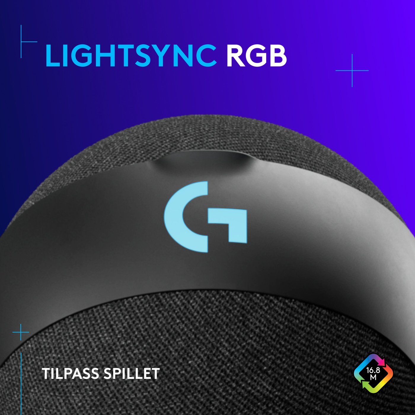 Logitech G Yeti Orb Svart