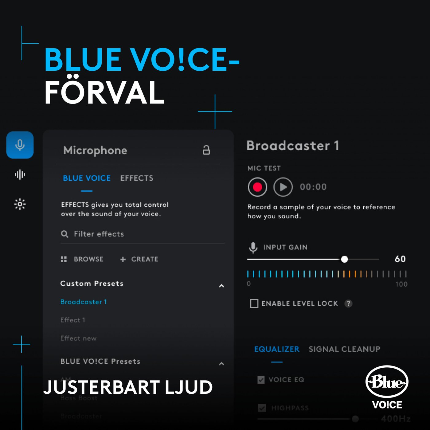 Logitech G Yeti Orb Svart