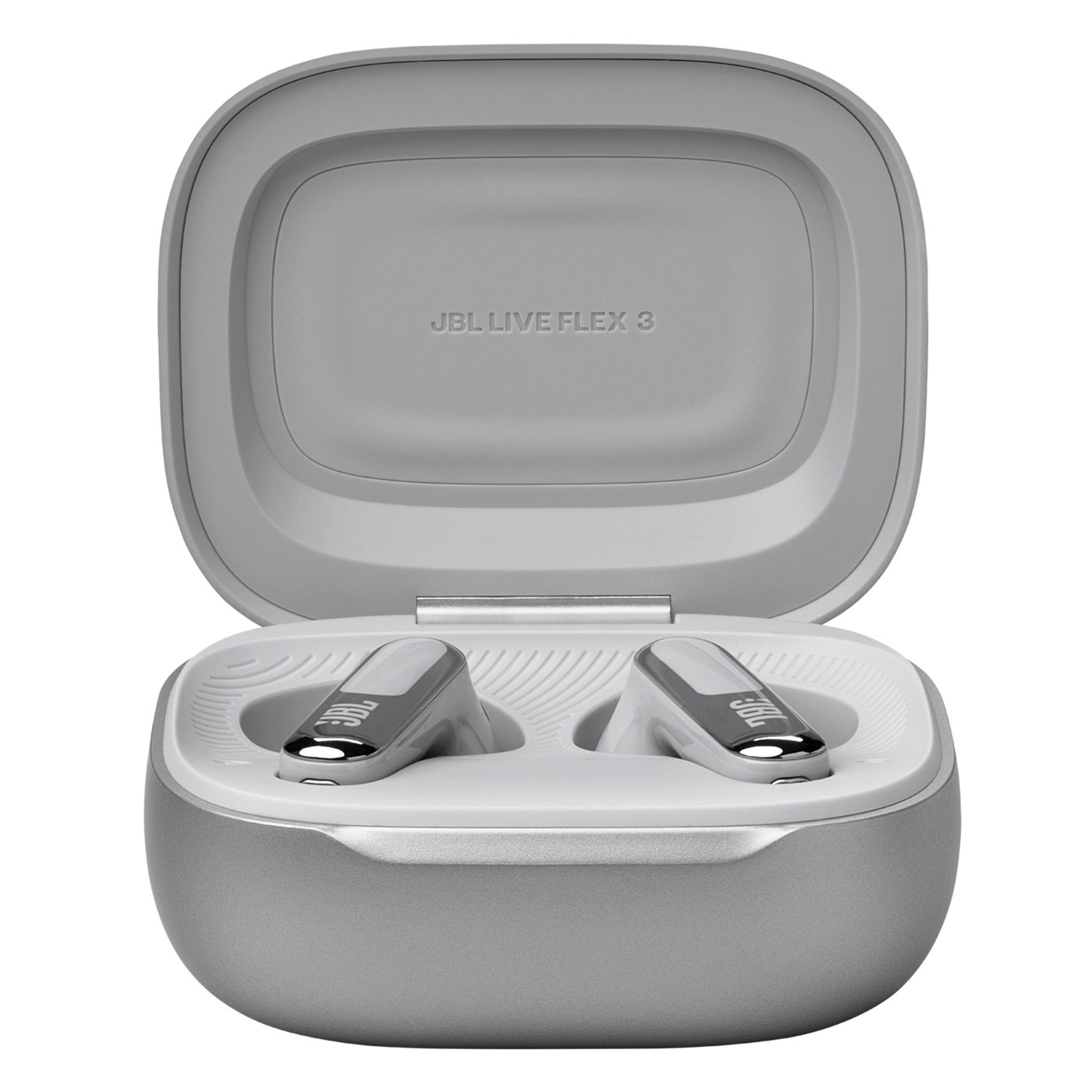 JBL Live Flex 3 Trådlösa hörlurar Silverfärgad