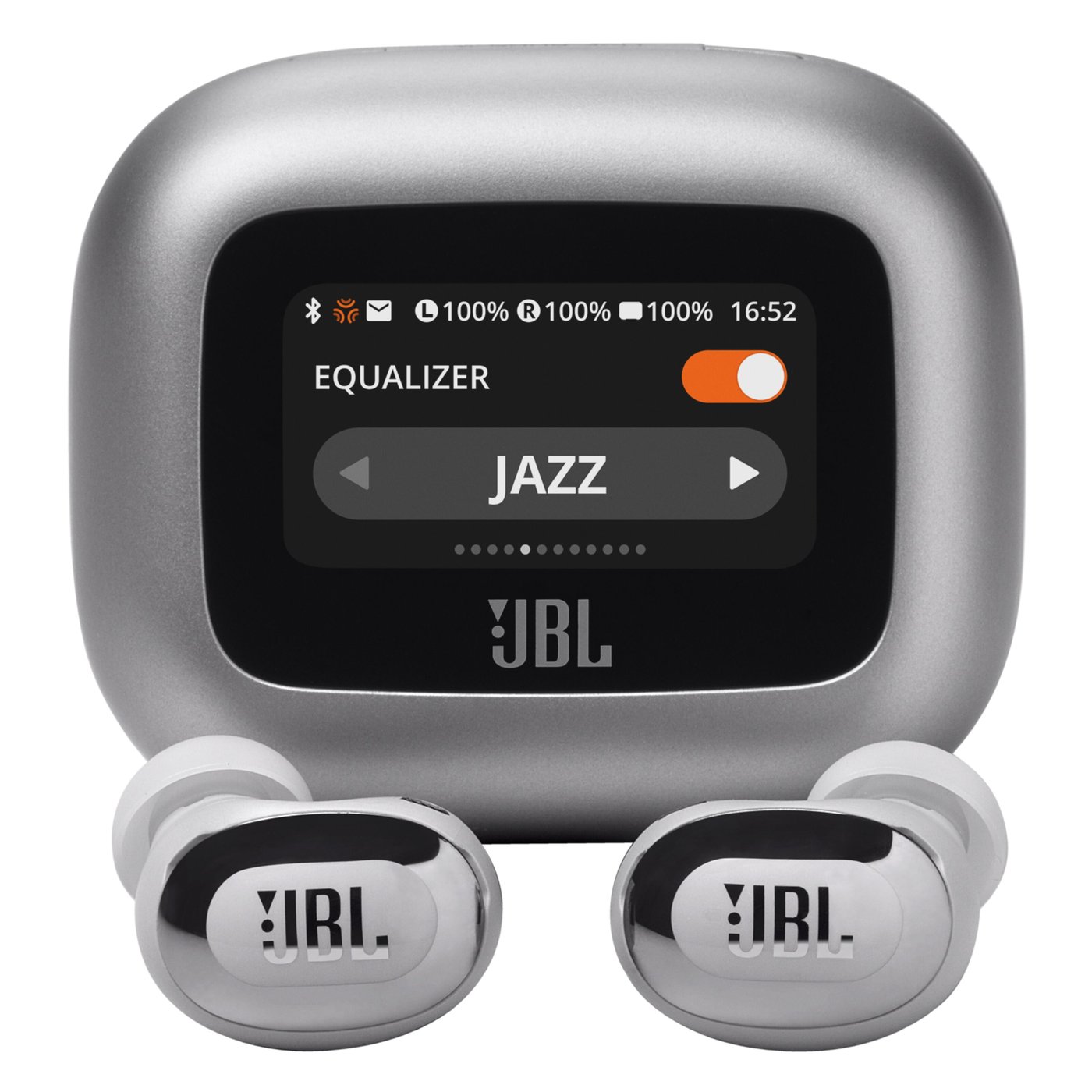 JBL Live Buds 3 Trådlösa hörlurar Silverfärgad