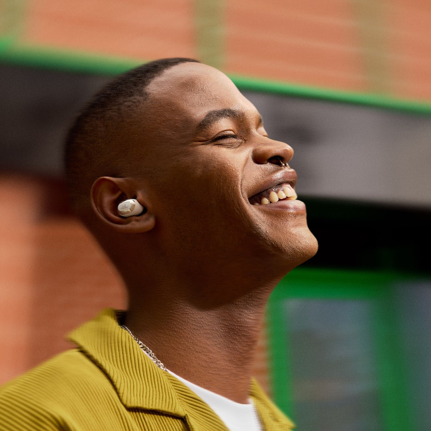 JBL Live Buds 3 Trådløse hodetelefoner Sølvfarget